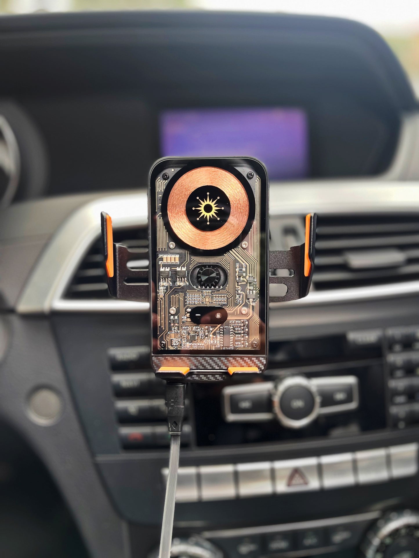 Gray helmet for bikers