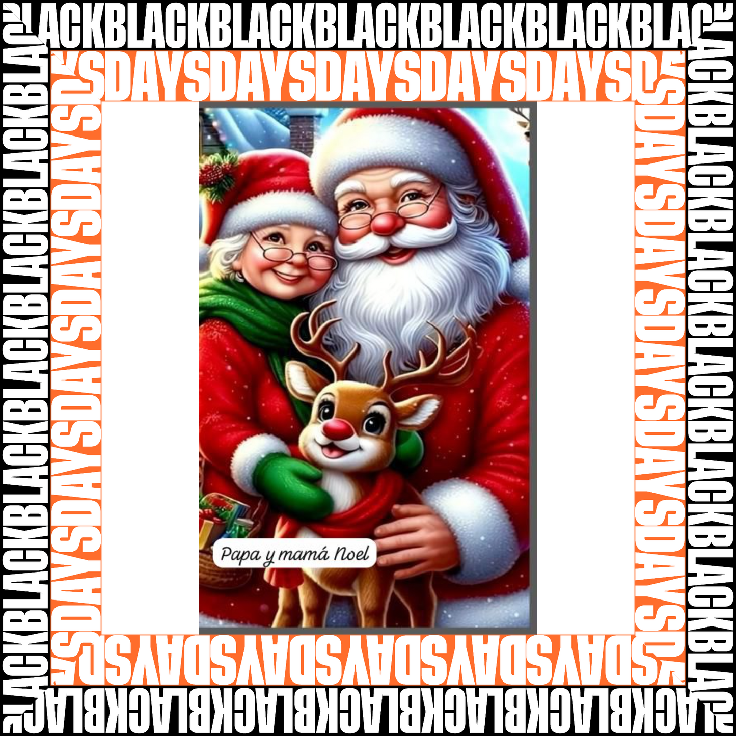 BLACK FRIDAY FUNDAS NAVIDEÑAS