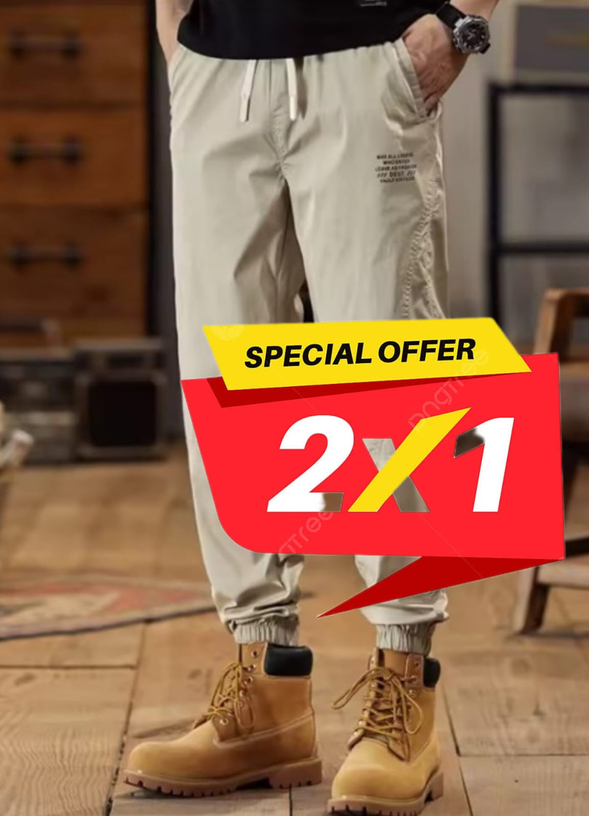 Combo Urban Trek™¡Botas que pisan fuerte. Joggers que fluyen contigo!