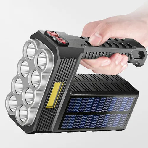 🌞Linterna Solar FaroXtreme™—¡Hecha para tormentas, rutas y aventuras!