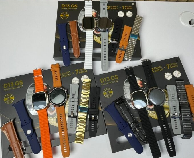 Combo Duo Smartwatch Set D13 GS