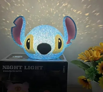¡Lampara Luz De Noche Mesa Stitch 3D™!