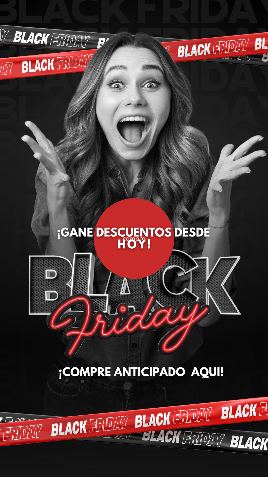 ¡BLACK FRIDAY! DESCUENTOS hasta 70%OFF!
