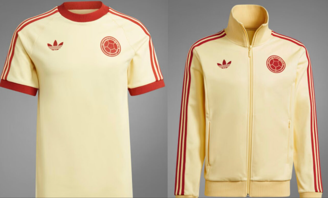 CAMISETA COLOMBIA VERSION RETRO