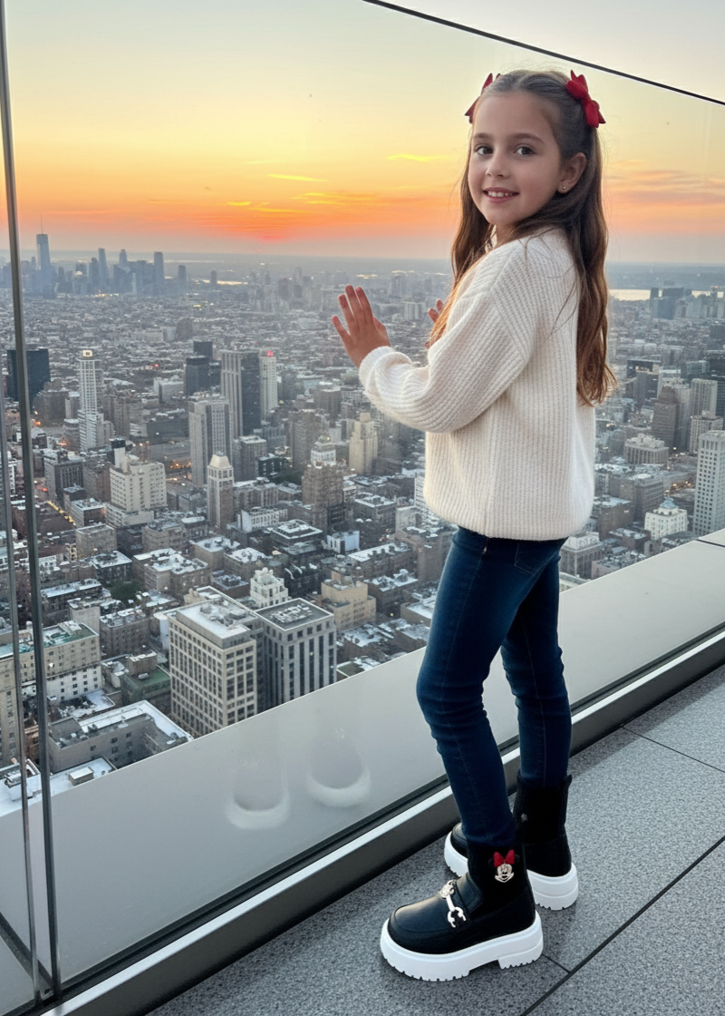 ¡Botas MINNIE Media Kids!