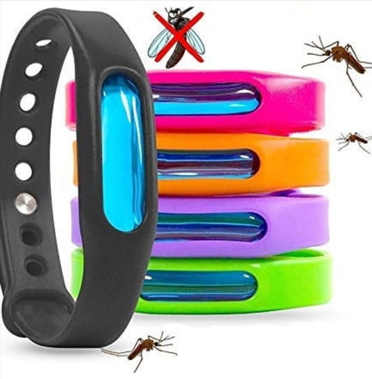 Banda Pulsera Repelente Mosquits Pack x5