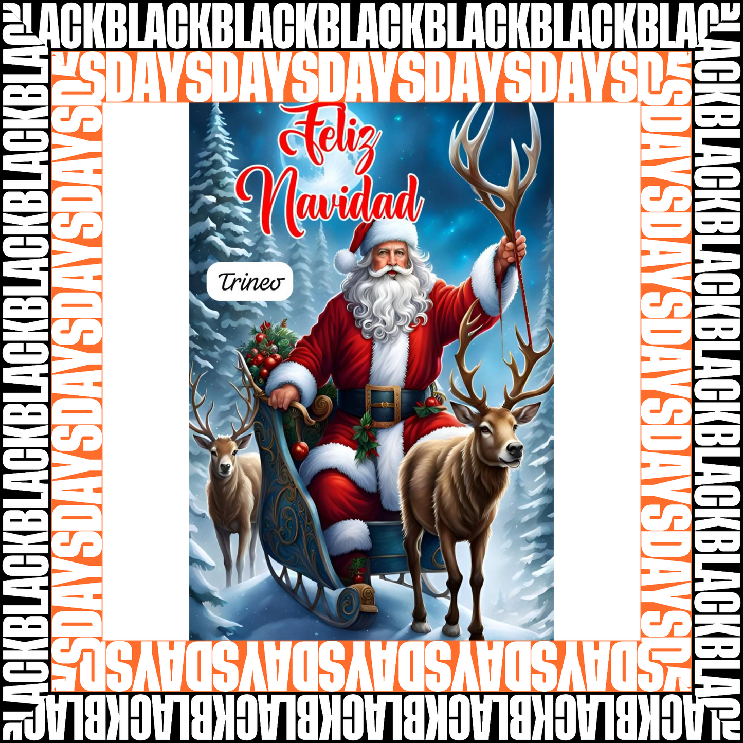 BLACK FRIDAY FUNDAS NAVIDEÑAS