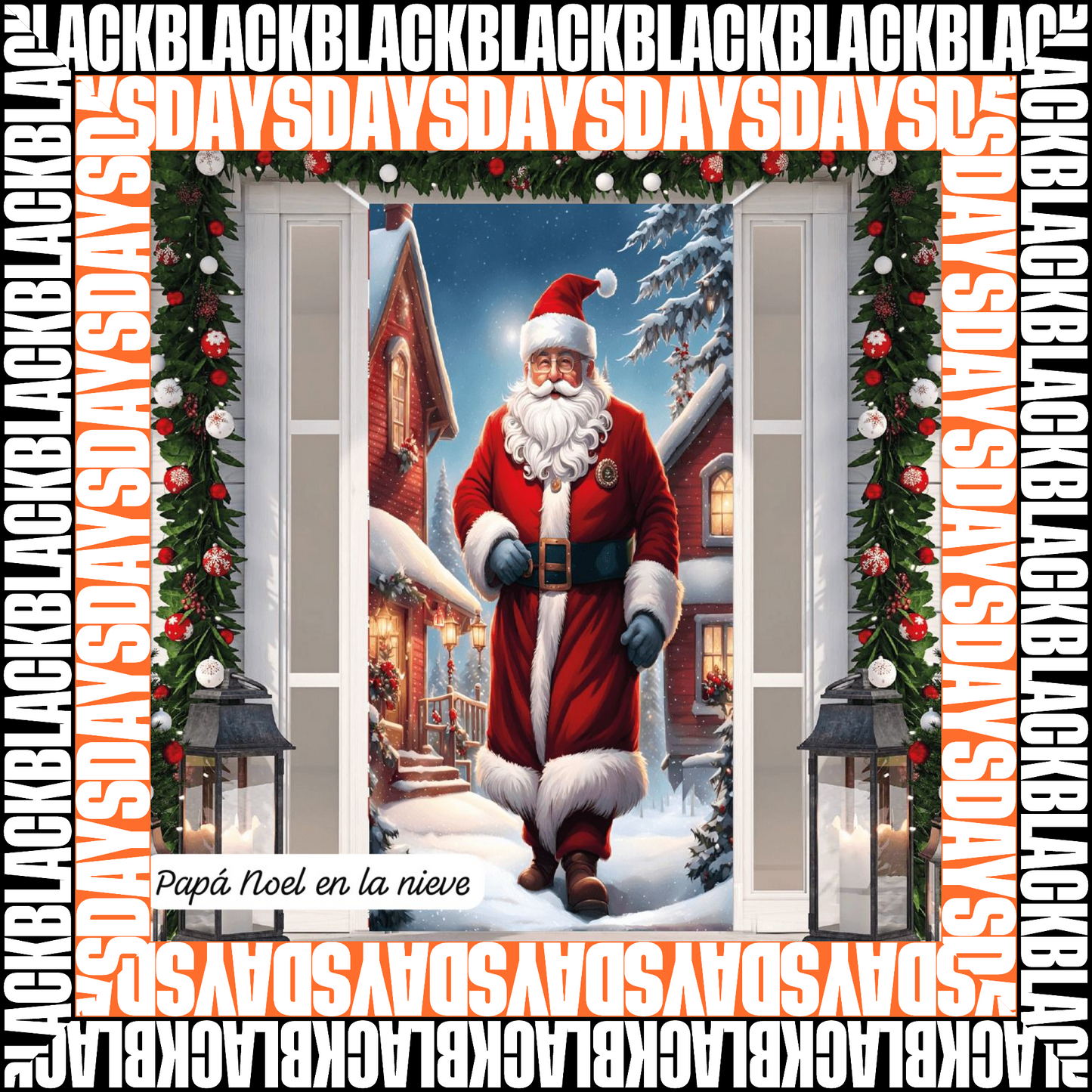 BLACK FRIDAY FUNDAS NAVIDEÑAS