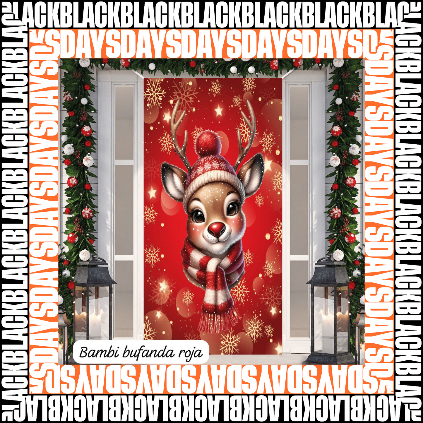 BLACK FRIDAY FUNDAS NAVIDEÑAS