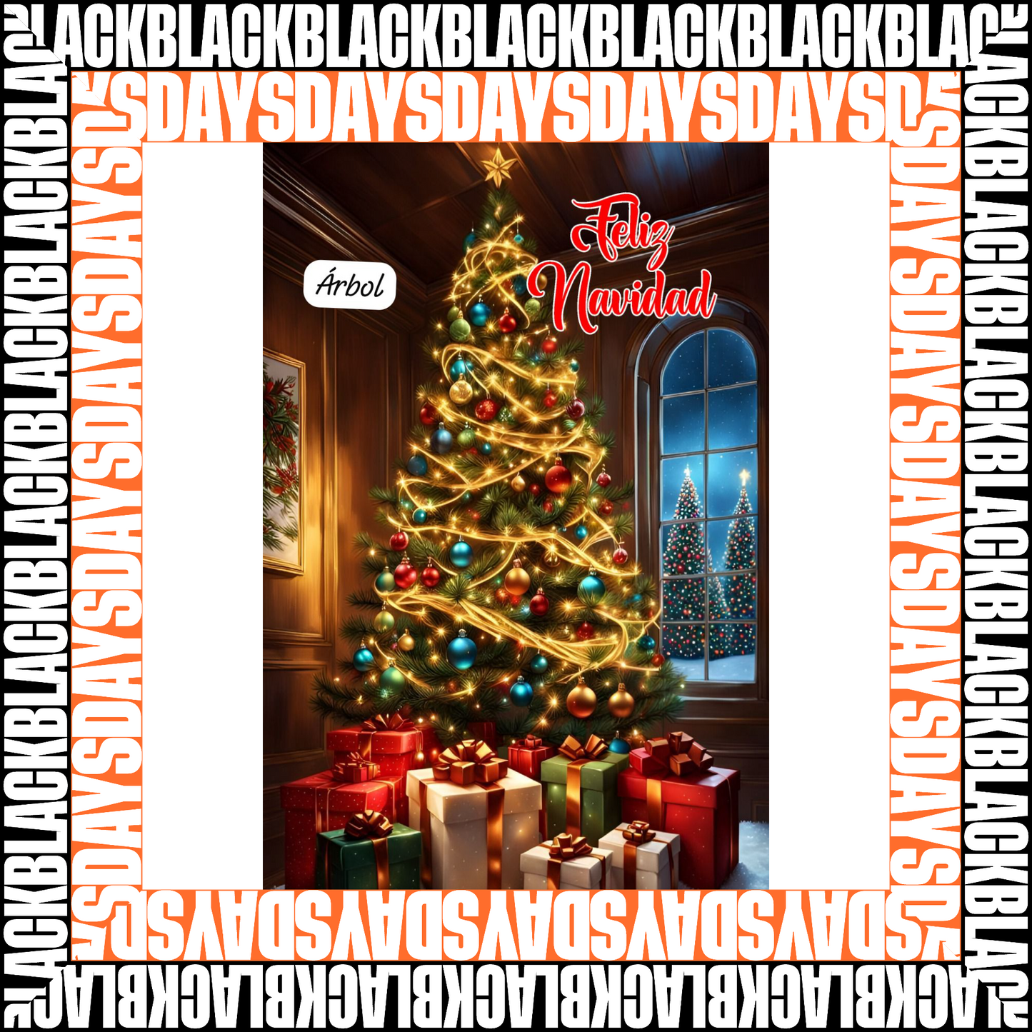 BLACK FRIDAY FUNDAS NAVIDEÑAS