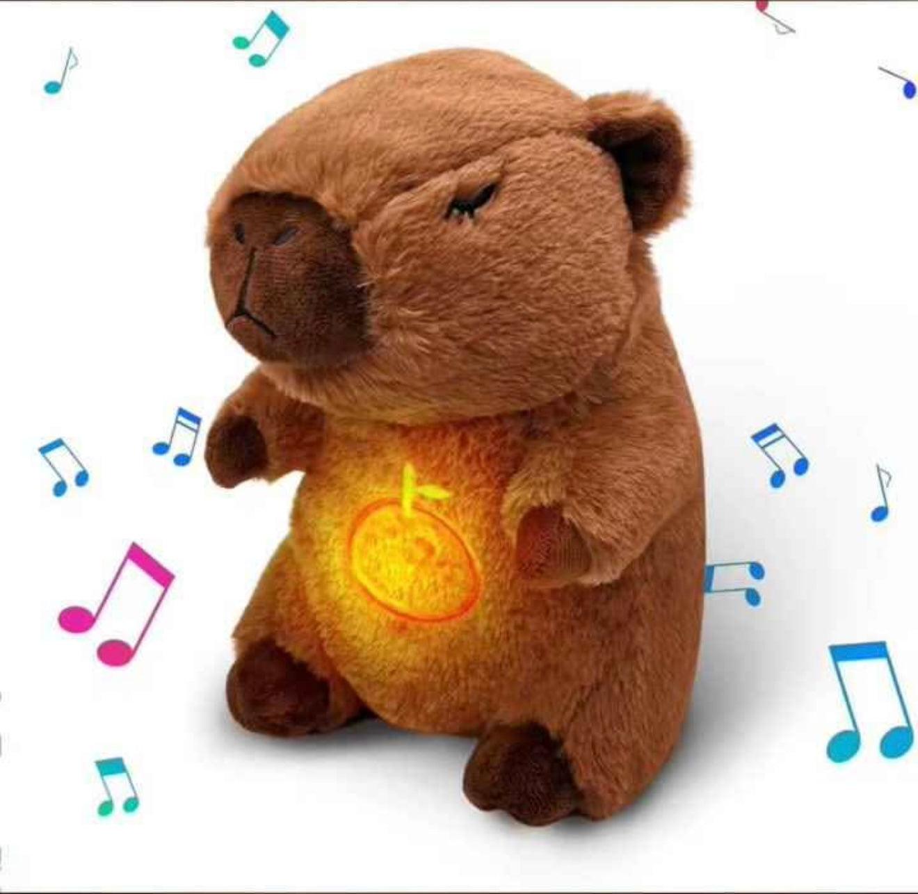 PELUCHE CAPIBARA QUE RESPIRA