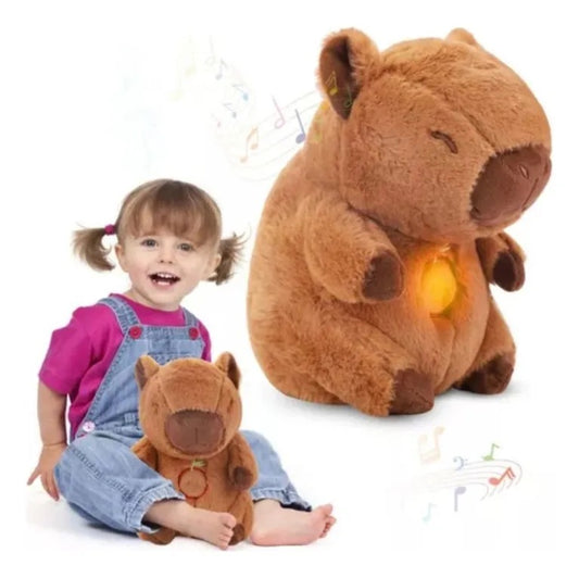 PELUCHE CAPIBARA QUE RESPIRA