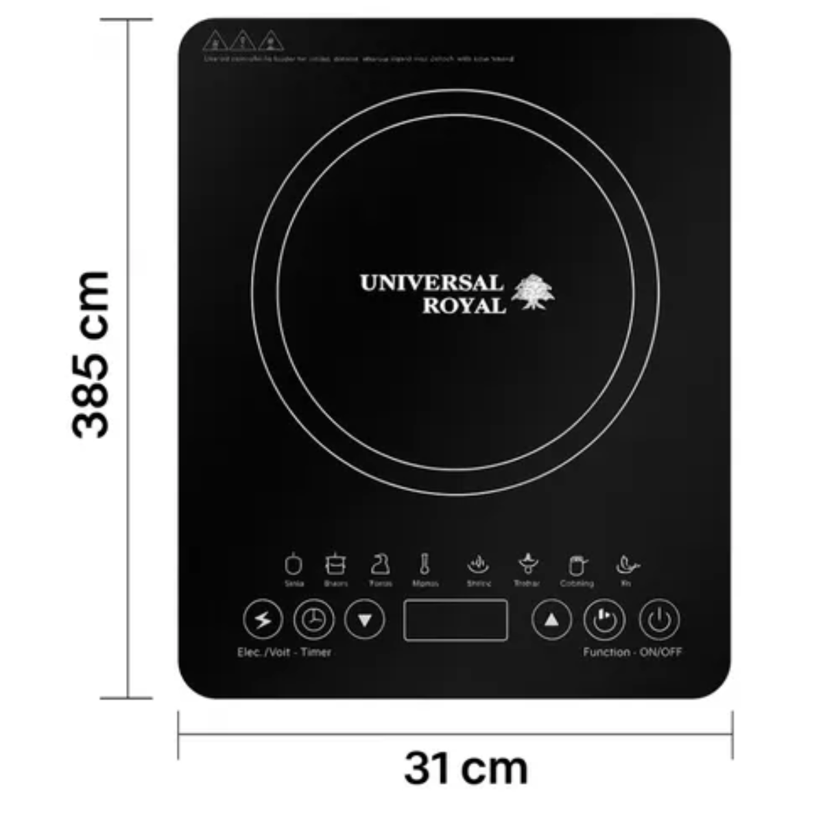 Estufa De Inducción 1 Puesto Universal