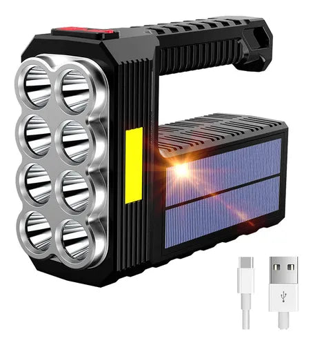 🌞Linterna Solar FaroXtreme™—¡Hecha para tormentas, rutas y aventuras!