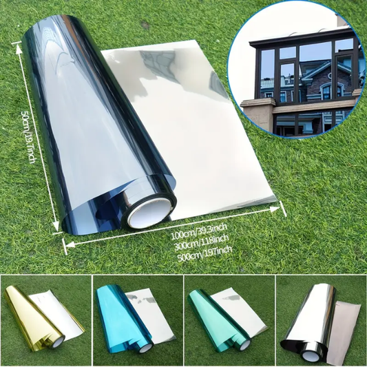 Papel Polarizado Reflectivo Ventanas