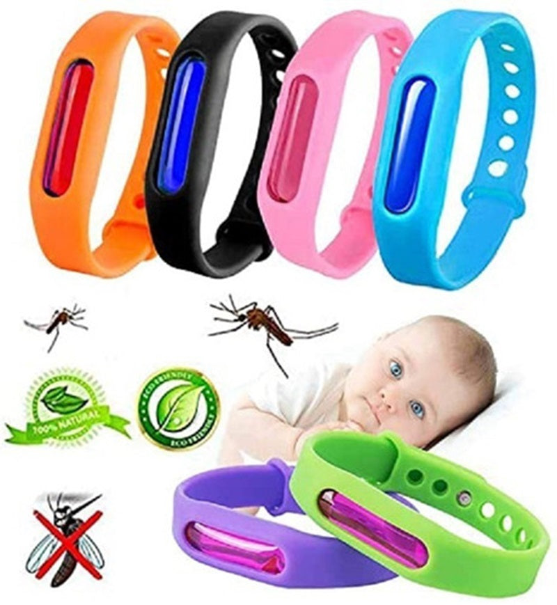 Banda Pulsera Repelente Mosquits Pack x5