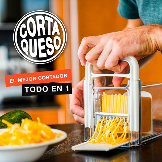 Rebanador de queso TODO en 1!!!