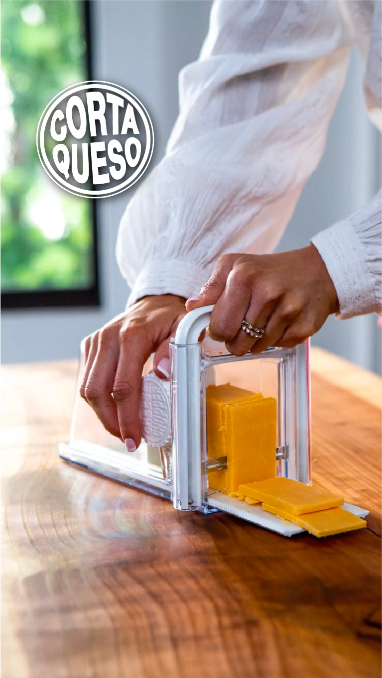 Rebanador de queso TODO en 1!!!